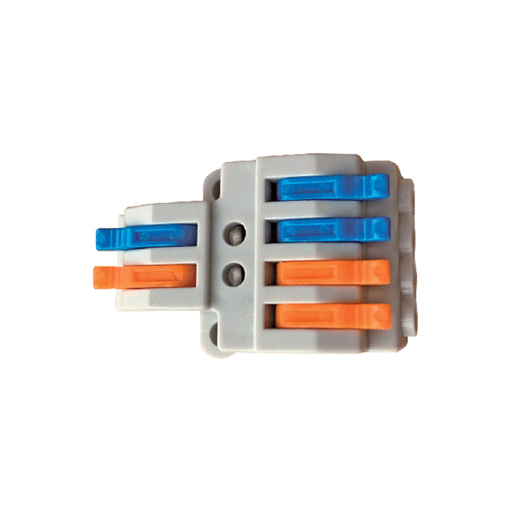 Redne kleme za 6 priključaka 2 in/4 out 4 mm2 250v