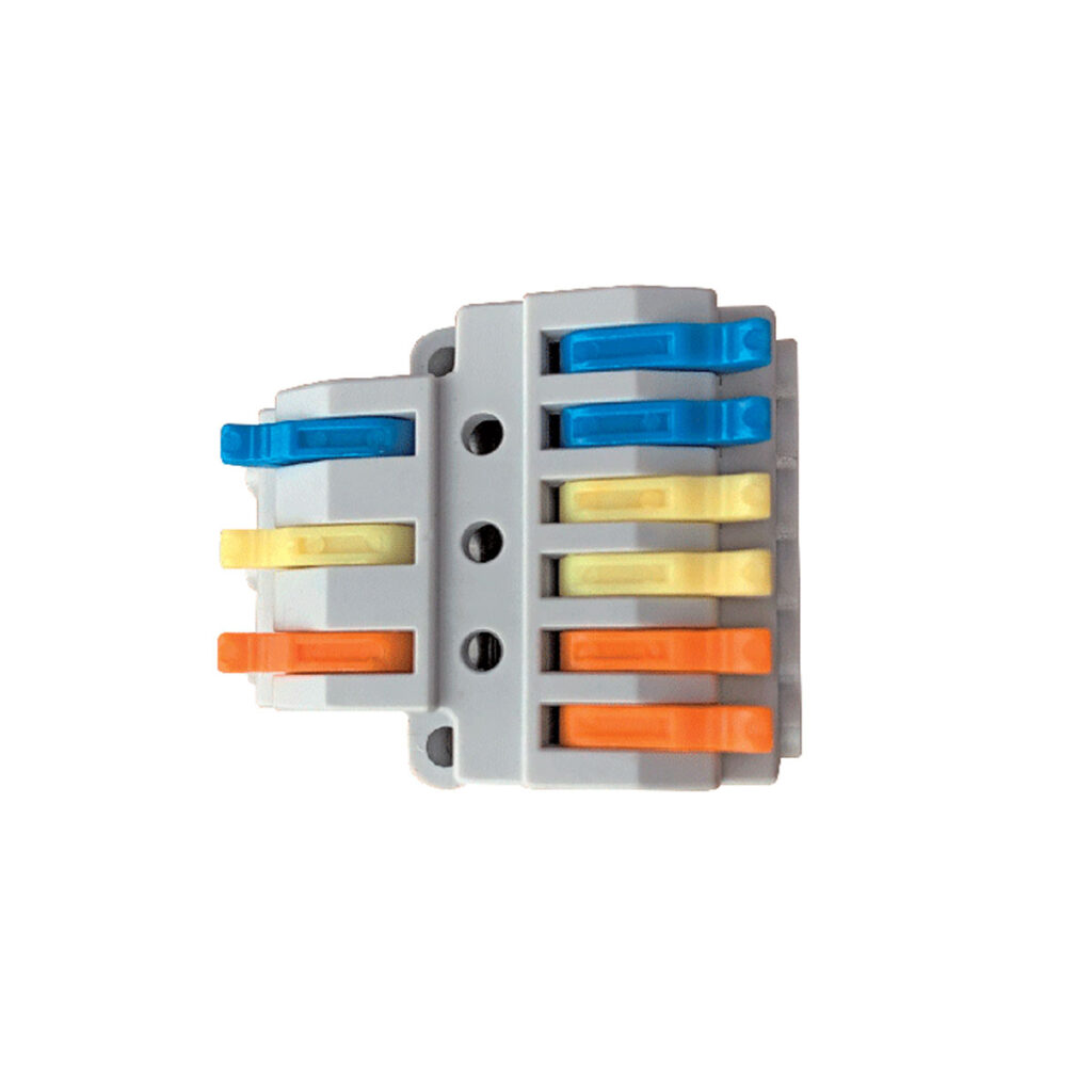 Redne kleme za 9 priključaka 3 in/6 out 4 mm2 250v