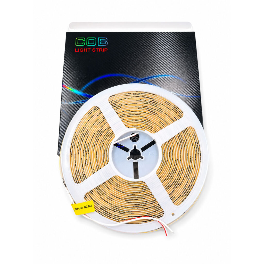 COB LED traka 24V DC – 3000K – 10W/m – 320 LED/m – 8 mm – IP20